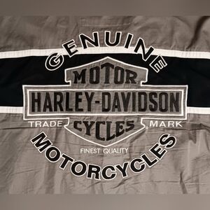 Harley Davidson Motorcycles Mechanic Shop Shirt NEW Embroidered